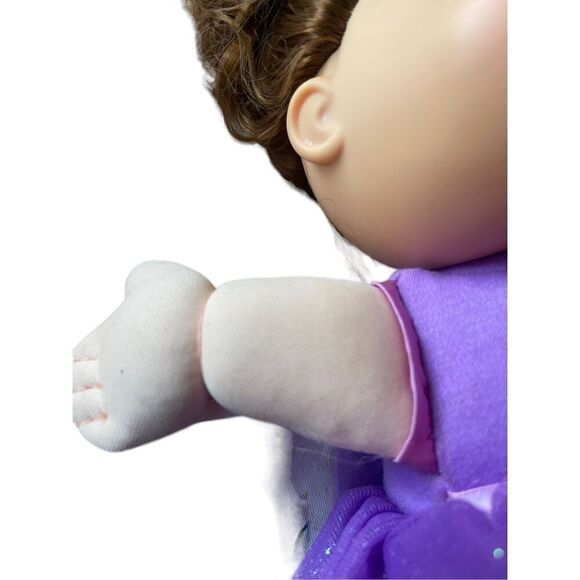 Cabbage Patch Kids Sitting Pretty Soft & Cuddly Fruit Grape Outfit Doll - Picture 7 of 11
